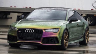 This Color Changing Audi RS7 Wrap is the Future