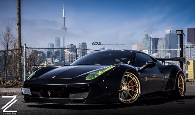 Liberty Walk Ferrari 458 Doesn’t Give a Damn About Body Image