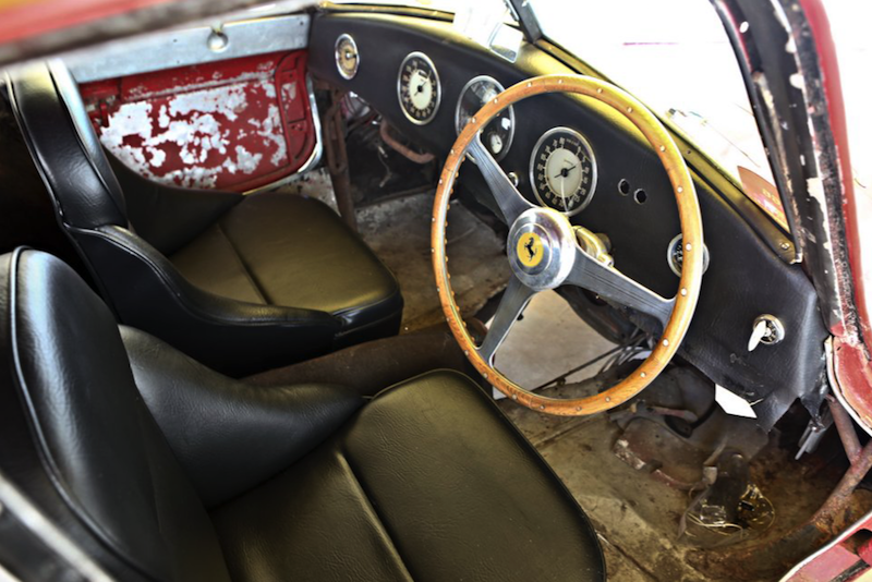 1950 Ferrari 166 MM - Inside