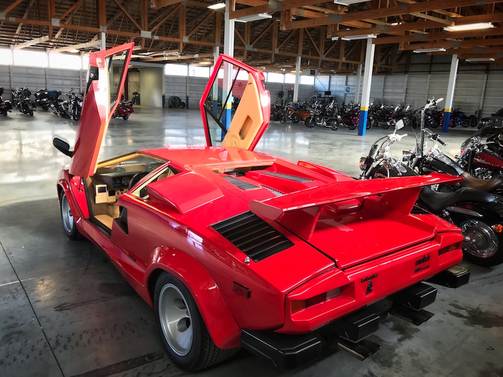 A 1987 Lamborghini Countach 5000 Quattrovalvole Is up for Auction