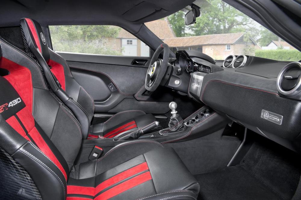 Lotus Evora GT430 Sport Interior