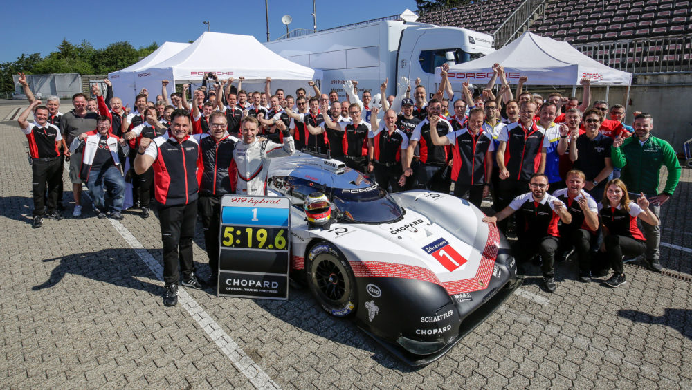 919 hybrid evo nürburgring