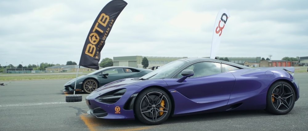 McLaren 720S Vs Lamborghini Huracan Performante Start