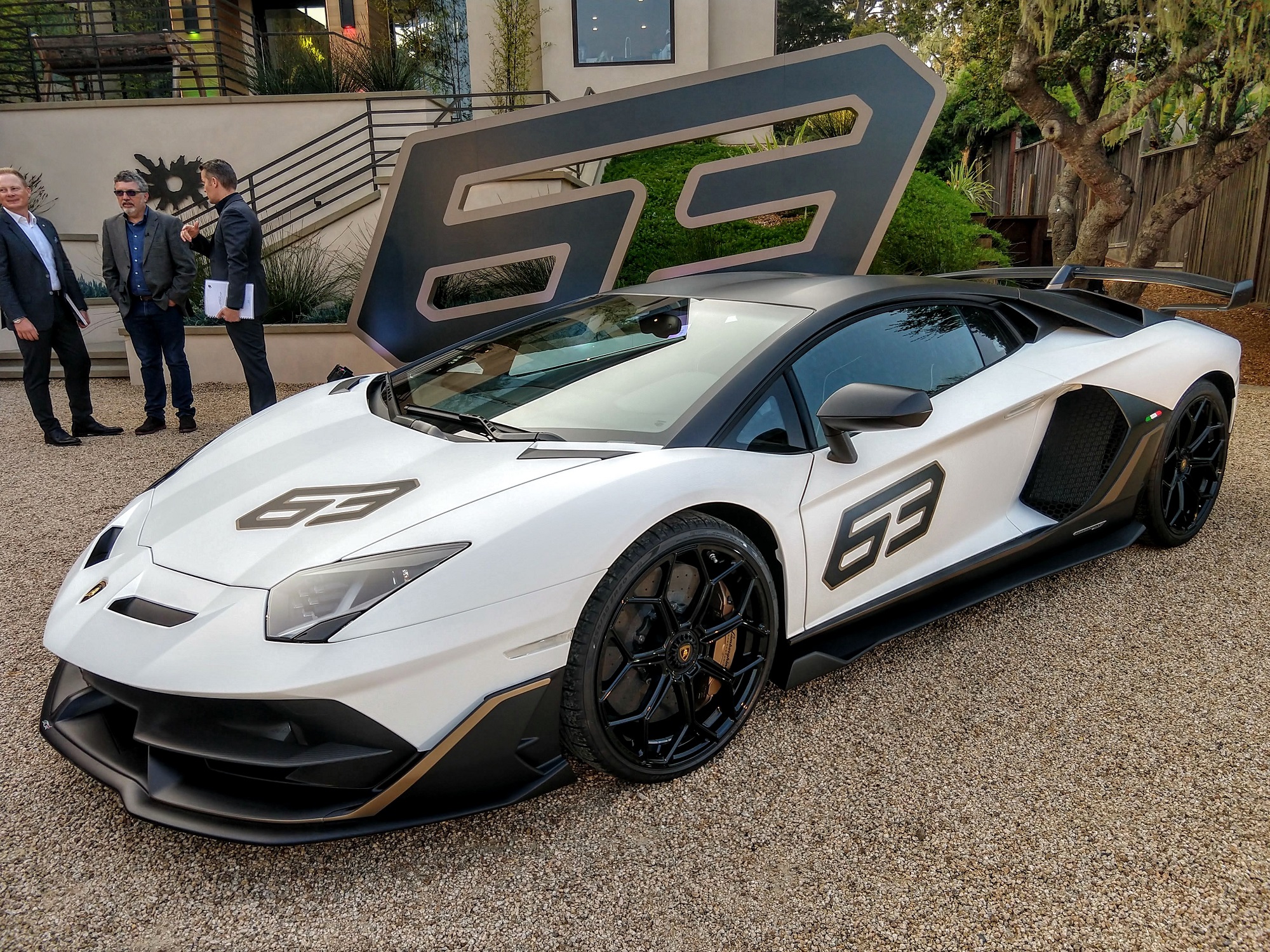 Lamborghini Aventador SVJ 63 Pebble Beach Concours d'Elegance Unveiling Reveal News 6SpeedOnline.com