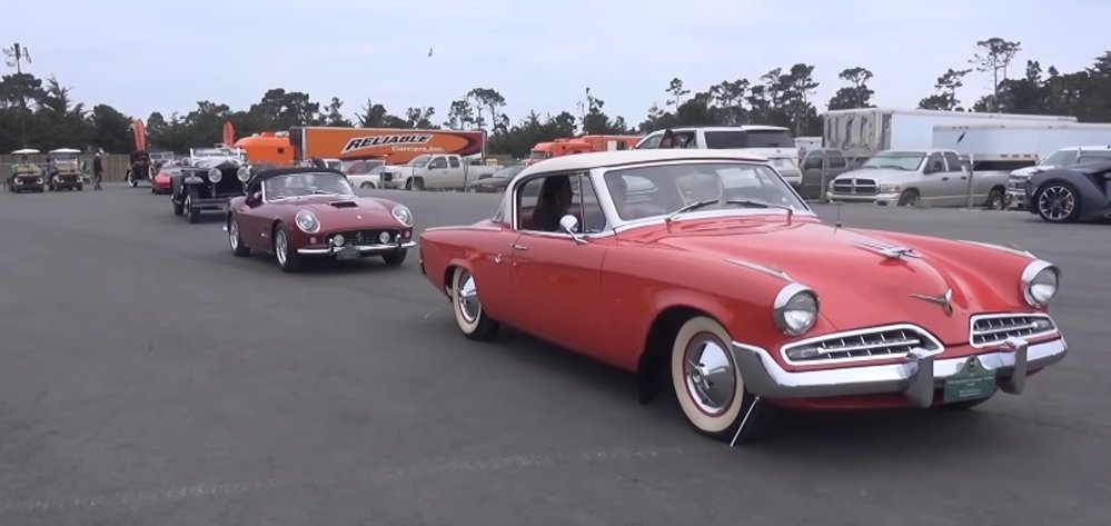 Ferrari and Studebaker at the Polo Fields