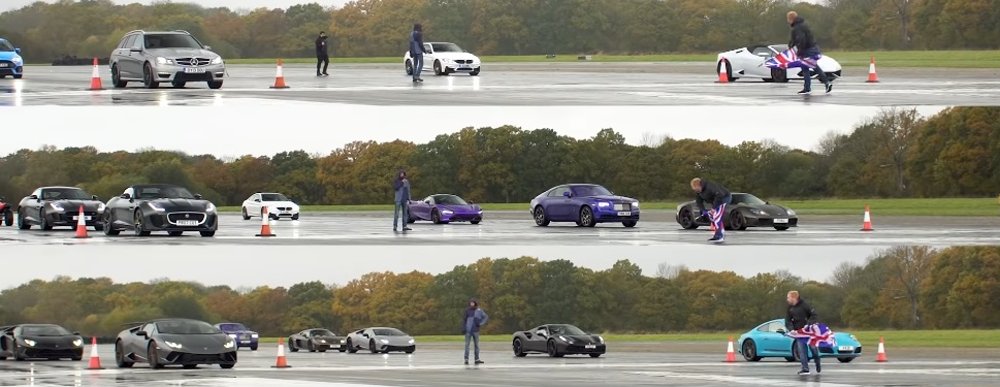 Lamborghini beats Benz and 911 