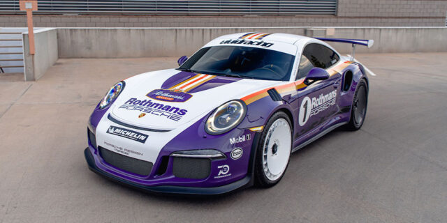 Porsche 911 GT3 RS Looks Stunning with Rothmans Livery