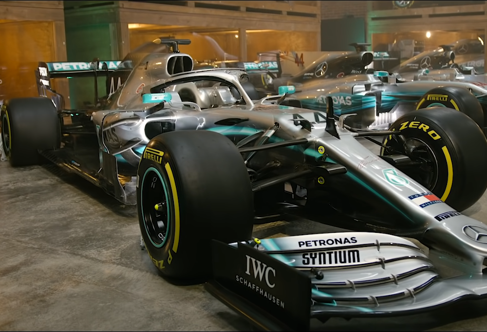 Lewis Hamilton Championship Winning Cars