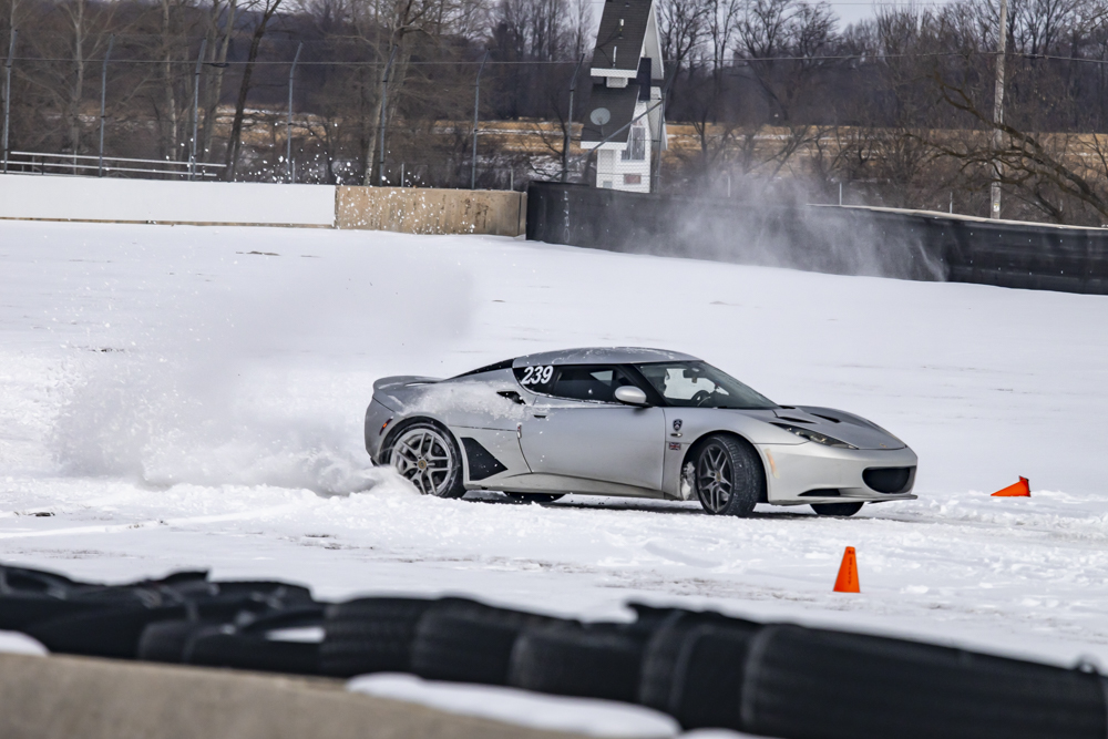 Lotus Evora Owner Takes Car To Winter Autocross—and Wins!