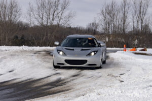 Lotus Evora Owner Takes Car To Winter Autocross—and Wins!