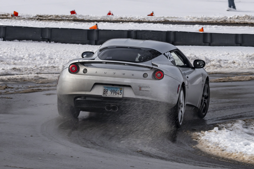 Lotus Evora Owner Takes Car To Winter Autocross—and Wins!