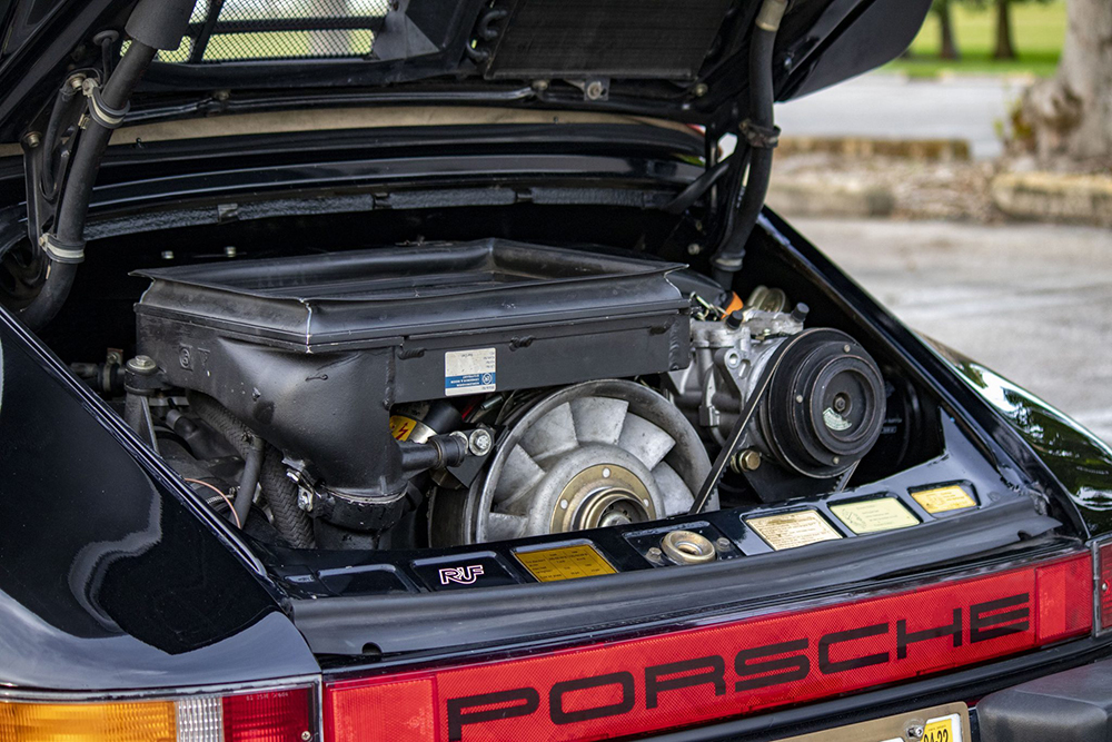 Ruf turbo Cabriolet 1981 Engine