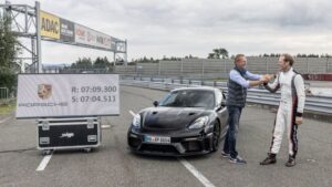 Cayman GT4 RS Sets Blistering Time at the ‘Ring