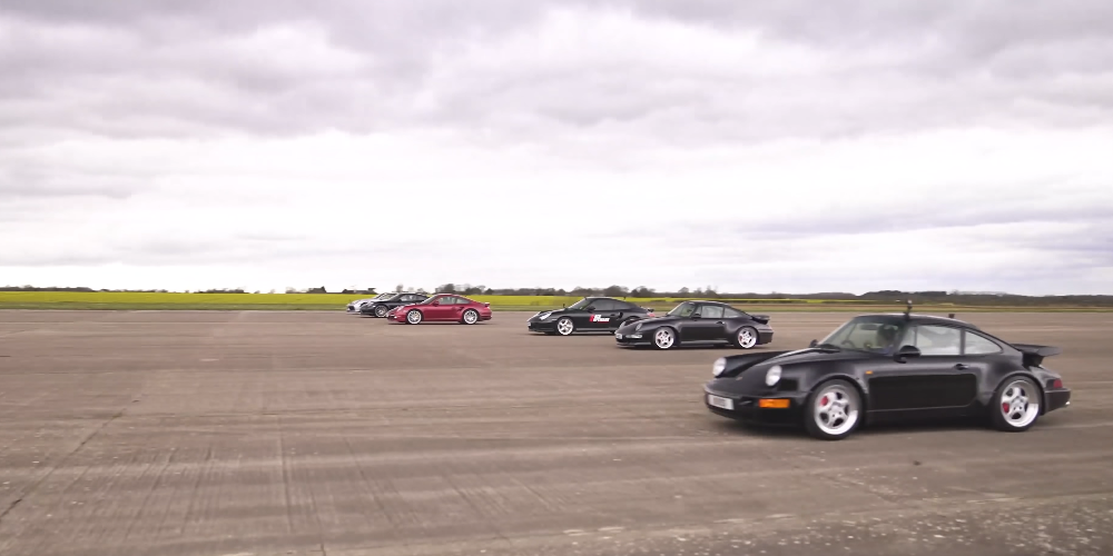 911 Turbo Drag Race