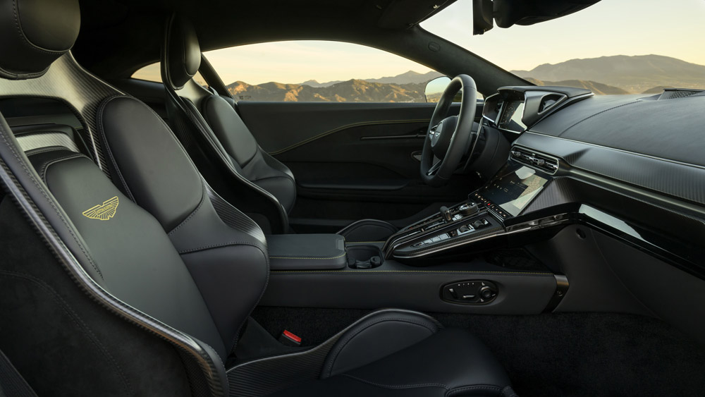 2025 Aston Martin Vantage Leather interior