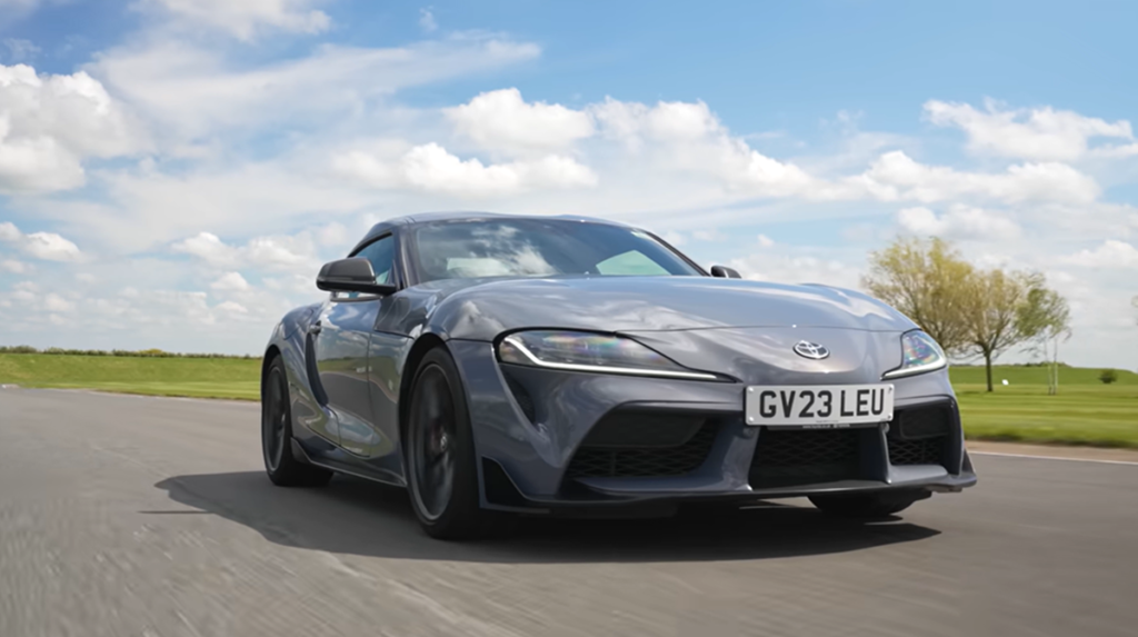 Watch the Toyota GR Supra, Porsche Cayman GTS & Lotus Emira Duke it Out